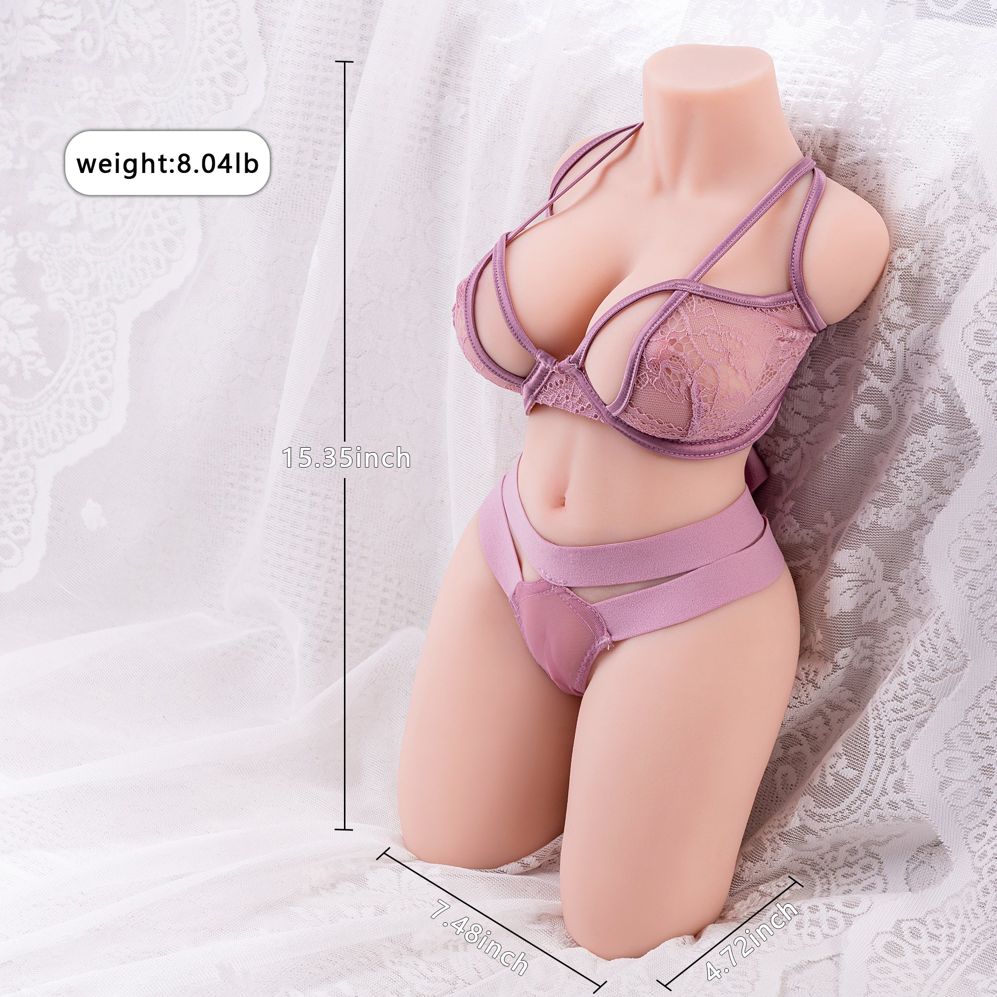 Sibyl Life Size Sex Doll Torso for Men 8.04 LB