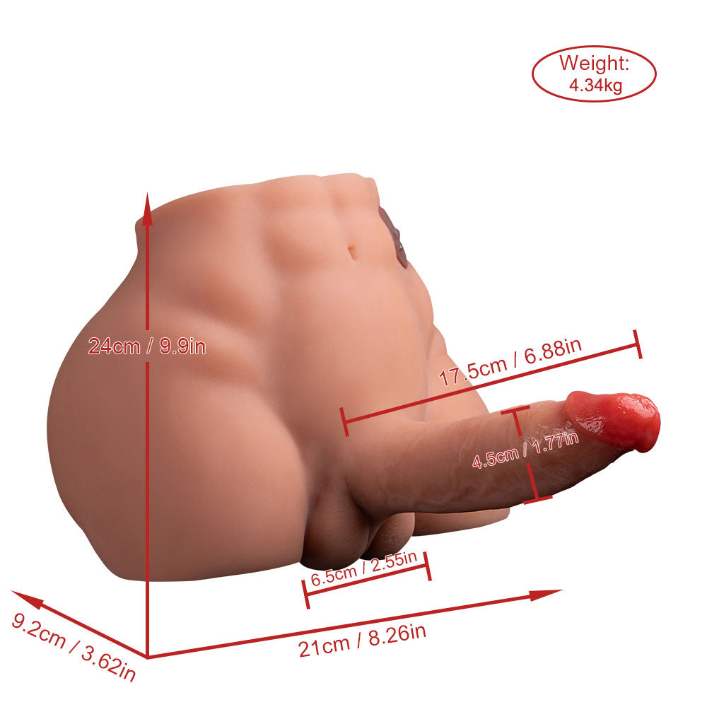 Peel Female Masturbator Sex Doll for Women Electric Butt 9.55 LB