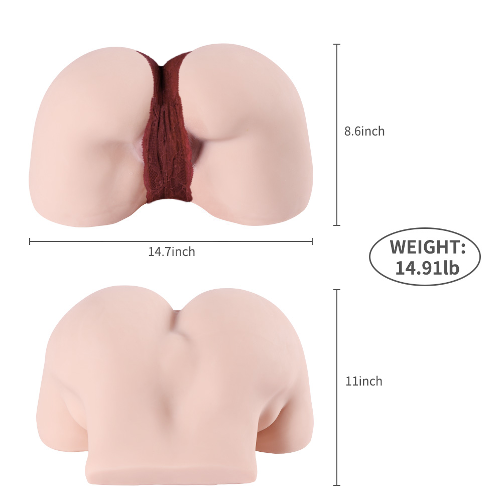 Maud 14.9 lb Sex Doll 1:1 Restoration of Real Buttocks Just Free Spanking